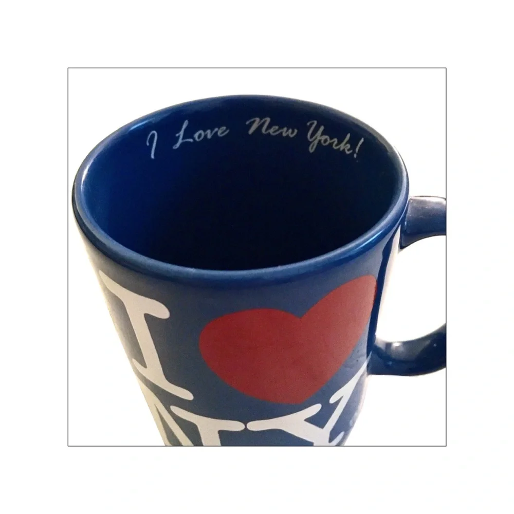 I ❤️ New York Ceramic Coffee Mug with Inscription